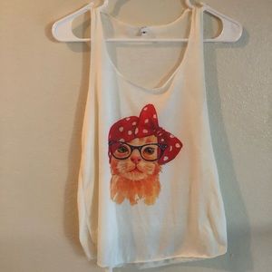 💪🏻🎀 Rosie the riveter cat tank top